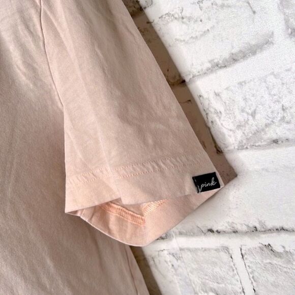 Pink by Victoria’s Secret Oversized Tee Tshirt Shirt Size Small - Picture 5 of 8